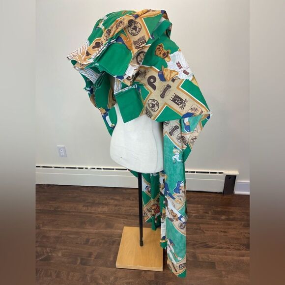 Set of two vintage MLB baseball curtains || vintage curtains MLB printed teams - Picture 3 of 11